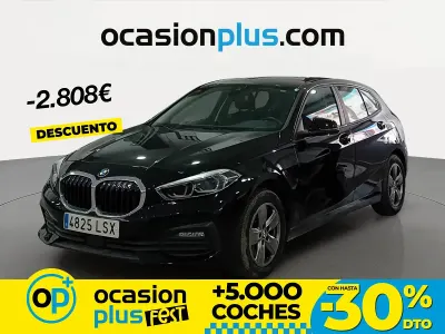 Usado BMW 116 116 CV (85 kW) 2021 Negro Utilitario
