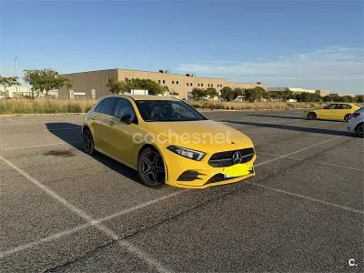 Usado Mercedes A180 136 CV (100 kW) 2021 Amarillo Berlina