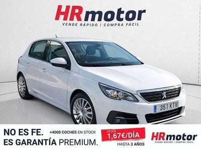 Usado Peugeot 308 Business-Line 111 CV (81 kW) 2019 Blanco Utilitario
