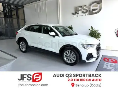 Usado Audi Q3 Sportback 150 CV (110 kW) 2020 Blanco SUV