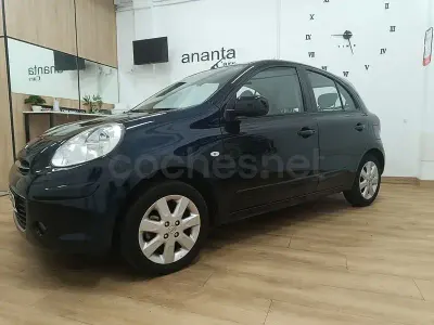 Usado Nissan Micra Premium Edition 80 CV (58 kW) 2012 Negro Utilitario
