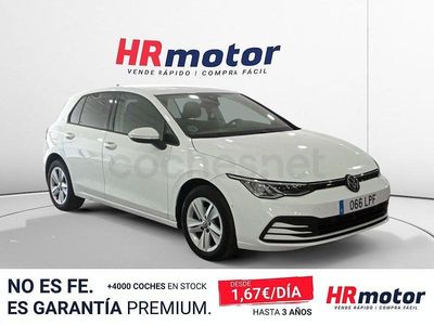 Usado VW Golf VIII Life 115 CV (84 kW) 2021 Blanco Berlina