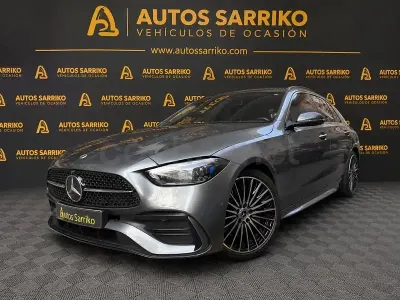 Usado Mercedes C200 204 CV (150 kW) 2022 Gris / plata Familiar