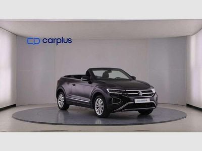 Usado VW T-Roc Cabriolet Style 150 CV (110 kW) 2023 Negro Descapotable