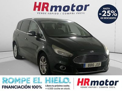 Usado Ford S-MAX Titanium 150 CV (110 kW) 2016 Gris / plata Monovolumen