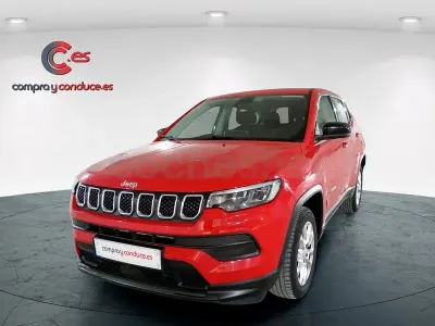 Usado Jeep Compass Longitude 130 CV (95 kW) 2022 Rojo SUV