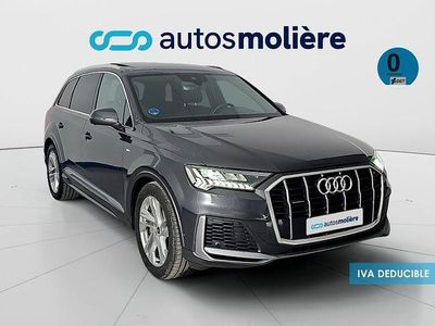Usado Audi Q7 S-line plus 381 CV (280 kW) 2021 Gris / plata SUV