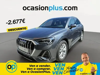 Usado Audi Q3 S-Line 150 CV (110 kW) 2022 Gris SUV
