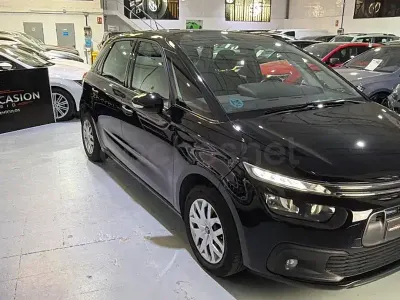 Usado Citroën C4 Picasso First 110 CV (80 kW) 2017 Negro Monovolumen
