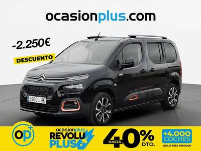 Usado Citroën Berlingo Shine 130 CV (95 kW) 2020 Negro Monovolumen