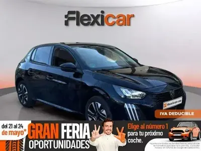 Usado Peugeot 208 Allure 100 CV (73 kW) 2025 Negro Utilitario