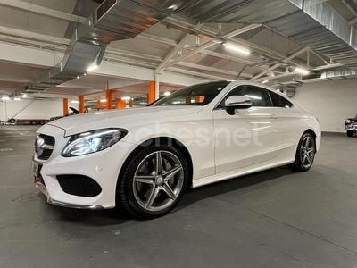 Blanco Usado 2016 Mercedes C300 AMG line Coupe | 19.900 € (Un poco caro)