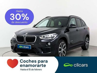 Usado BMW X1 150 CV (110 kW) 2017 Negro SUV