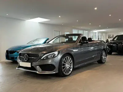 Usado Mercedes C43 AMG AMG 367 CV (269 kW) 2016 Gris / plata Descapotable