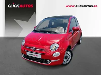 Usado Fiat 500C Dolcevita 70 CV (51 kW) 2024 Rojo Descapotable