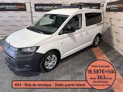 Usado VW Caddy 121 CV (88 kW) 2021 Blanco Monovolumen