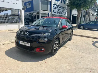 Usado Citroën C3 Feel 82 CV (60 kW) 2018 Negro Utilitario