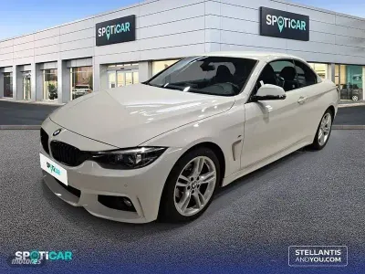 Usado BMW 420 Cabriolet 184 CV (135 kW) 2020 Blanco Descapotable