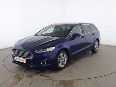 Azul Usado 2018 Ford Mondeo Titanium Familiar | 14.999 € (Un poco caro)