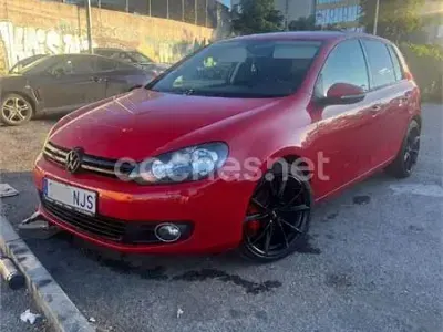 Usado VW Golf VI Advance 122 CV (89 kW) 2009 Rojo Utilitario