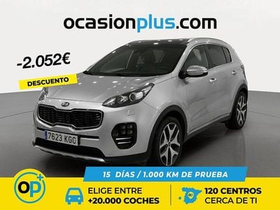 Gris plata Usado 2017 Kia Sportage GT-Line SUV | 14.121 € (Precio justo)