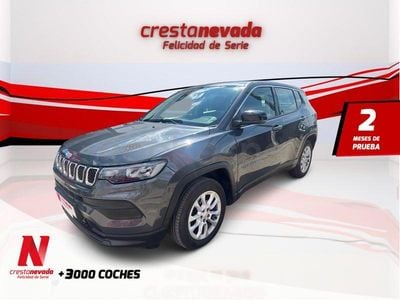 Usado Jeep Compass Longitude 131 CV (96 kW) 2022 Negro SUV