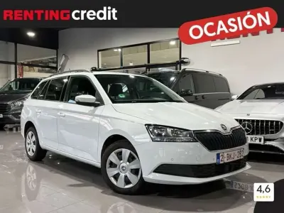 Usado Skoda Fabia Ambition 110 CV (80 kW) 2021 Blanco Utilitario
