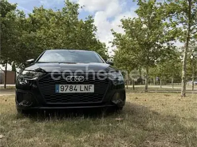 Usado Audi A3 116 CV (85 kW) 2021 Negro Berlina