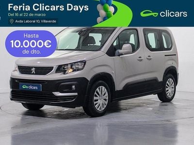 Usado Peugeot Rifter Active 110 CV (80 kW) 2019 Gris Monovolumen