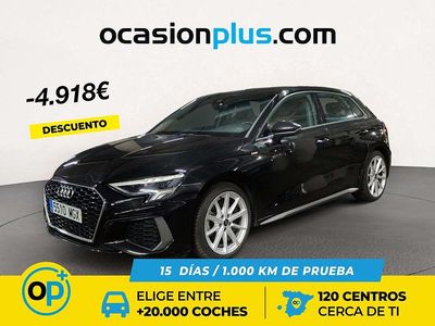 Usado Audi Q3 S-Line 150 CV (110 kW) 2023 Negro SUV