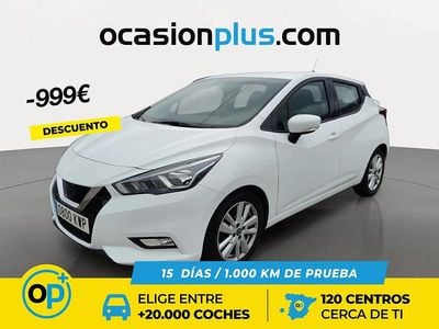 Blanco Usado 2019 Nissan Micra Acenta | 10.190 € (Buen precio)