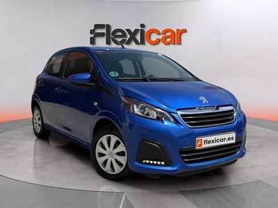 Usado Peugeot 108 Active 72 CV (52 kW) 2021 Azul Utilitario