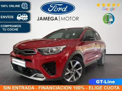 Käytetty Kia Stonic GT-Line 100 HP (73 kW) 2022 Punainen Katumaasturi