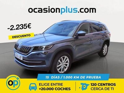 Usado Skoda Kodiaq Ambition 150 CV (110 kW) 2019 Gris SUV