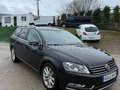 Usado VW Passat 140 CV (102 kW) 2013 Negro Familiar