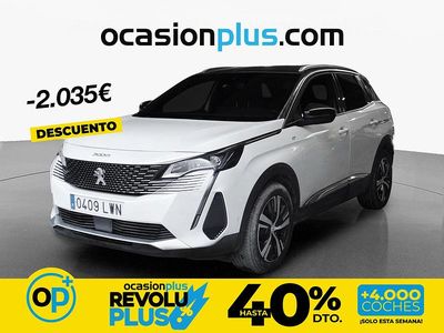 Usado Peugeot 3008 GT 130 CV (95 kW) 2022 Blanco SUV