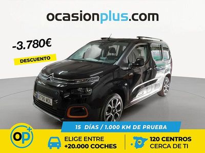 Usado Citroën e-Berlingo Shine 100 kW (136 CV) 2023 Negro Monovolumen