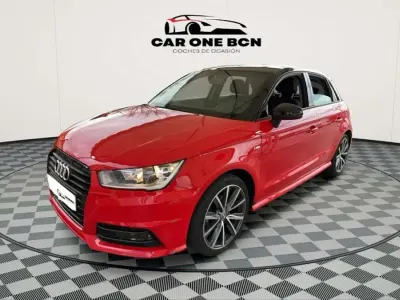 Usado Audi A1 Sportback Attraction 94 CV (69 kW) 2016 Rojo Utilitario