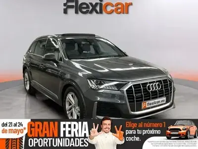 Usado Audi Q7 S-Line 231 CV (169 kW) 2021 Gris / plata SUV