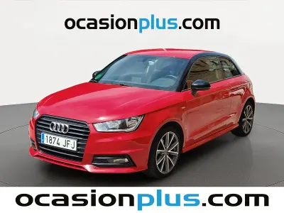 Usado Audi A1 S-Line 95 CV (69 kW) 2015 Rojo Utilitario
