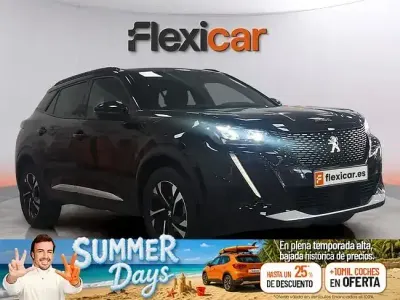 Usado Peugeot 2008 Allure 100 CV (73 kW) 2023 Negro SUV