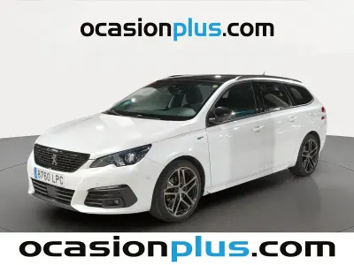 Usado Peugeot 308 SW GT 130 CV (95 kW) 2021 Blanco Familiar