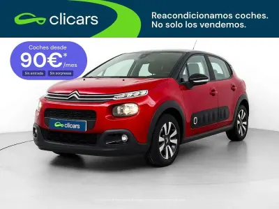 Usado Citroën C3 Feel 68 CV (50 kW) 2019 Rojo Utilitario