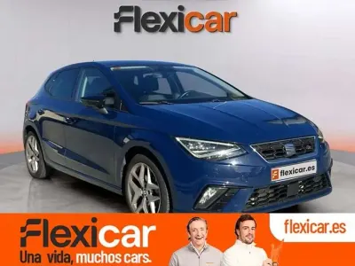 Usado Seat Ibiza FR 110 CV (80 kW) 2019 Azul Utilitario