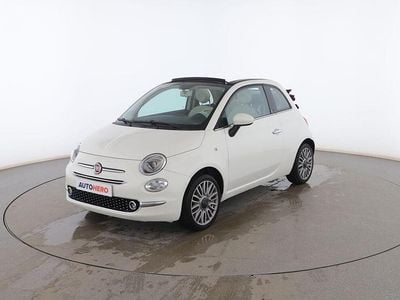 Blanco Usado 2018 Fiat 500C Lounge Descapotable | 9899 € (Precio justo)