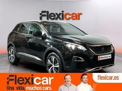Usado Peugeot 3008 GT-line 130 CV (95 kW) 2020 Negro SUV