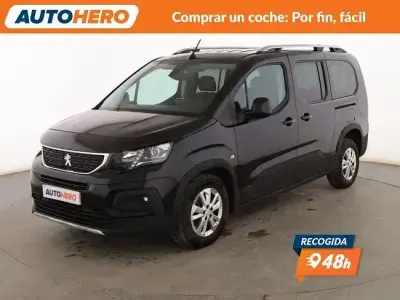 Usado Peugeot Rifter Allure 102 CV (75 kW) 2021 Negro Monovolumen