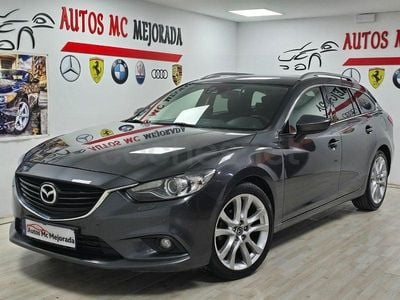 Usado Mazda 6 Style 150 CV (110 kW) 2014 Gris / plata Familiar
