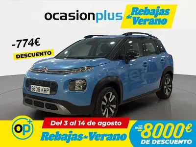 Usado Citroën C3 Aircross Feel 99 CV (72 kW) 2018 Azul SUV