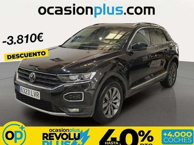 Usado VW T-Roc Sportline 150 CV (110 kW) 2021 Negro SUV